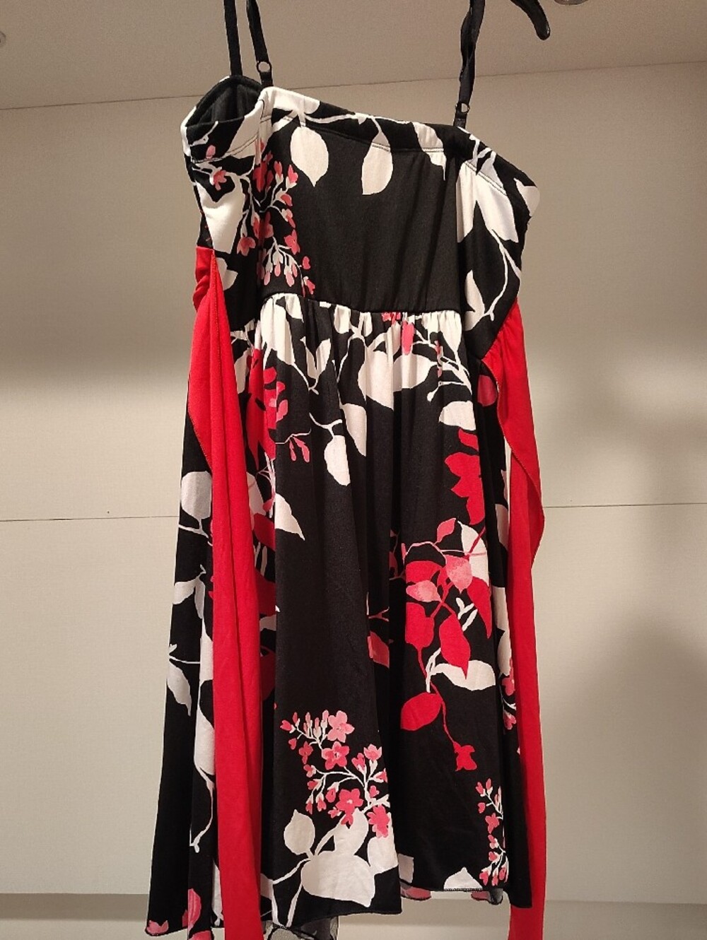 Pink and Black Semiformal Dress - Picture 5 of 10